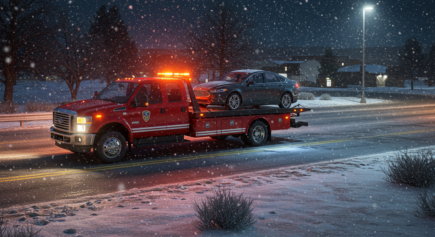 Emergency Towing in Edmonton, AB